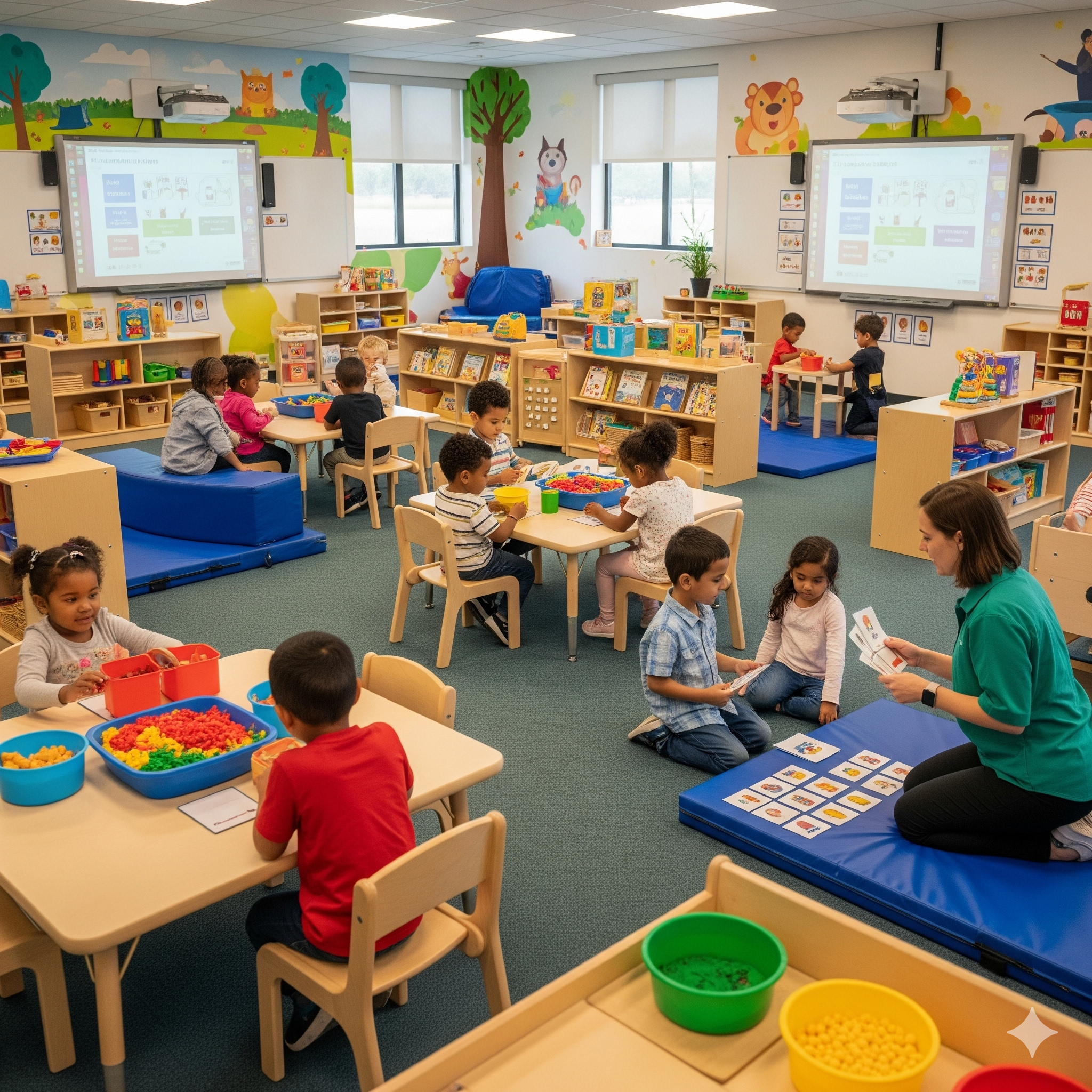 Early Intervention Center Dubai - Classroom background